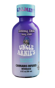 Uncle Arnie's | Blueberry Night Cap 20:1 | THC:CBN | Shot | 100mg