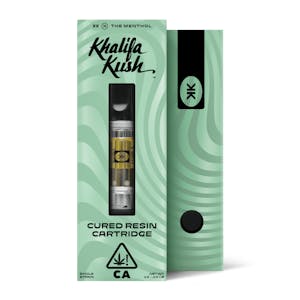 Khalifa Kush | Khalifa Mints | Cured Resin Cartridge | 1g