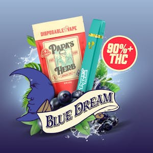 Papa's Herb | Blue Dream | All-In-One Rechargeable vape | 1g