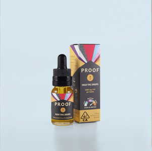 Proof | High THC Drops | Tincture | 15 ml