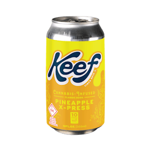Keef | Pineapple X-Press | Cannabis Infused Classic Soda | 10mg