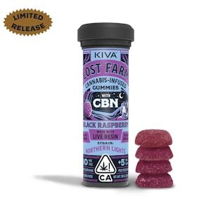 Lost Farm | Black Raspberry | Live Resin CBN Strain-Specific Gummies | 100mg