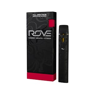 Rove | Cherry Gelato | Melted Diamond Live Resin All-In-One Vape | 1g