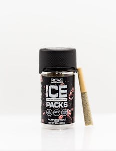 Rove | Acapulco Gold | Ice Packs Rosin + Diamond + Hash Infused Pre-Rolls 5pk | 2.5g