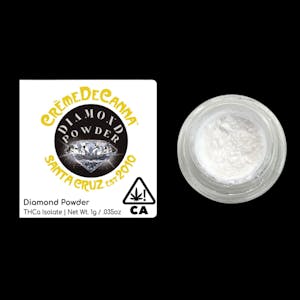 Creme De Canna | THCa Isolate | Diamond Powder | 1g