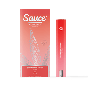 Sauce | Strawberry Cough | Essentials | Live Resin All-In-One Rechargeable Vape | 1.25g