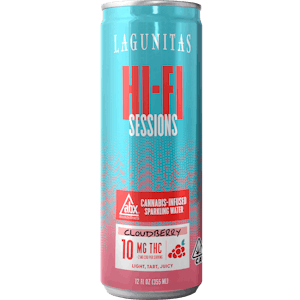 Lagunitas | Hi-Fi Sessions | Cloudberry | Cannabis Infused Sparkling Water | 10mg