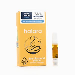 Halara | GMO Cookies | Live Diamond Sauce Cartridge | 1g