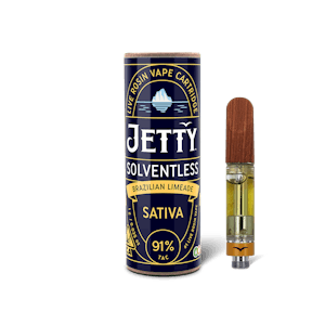 Jetty | Brazillian Limeade | Solventless Live Rosin Cartridge | 1g