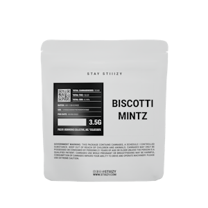 Stiiizy | Biscotti Mintz | White | Flower | 1/8oz