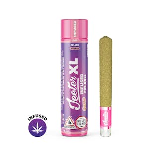 Jeeter XL | Berry White | Rosin Enhanced Diamond Pre-Roll | 2g