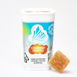 Kite | Sour Pack- Team Cream | Strain-Specific Live Rosin Gummies | 100mg