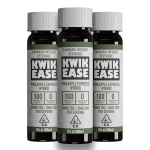 Kwik Ease | Pineapple Express | Hybrid Shot | 100mg