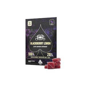 Heavy Hitters | Blackberry Lemon | Live Rosin Gummies | 100mg