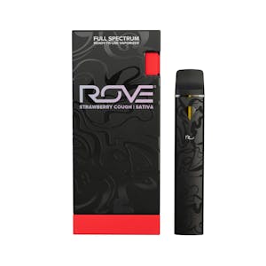 Rove | Strawberry Cough | Melted Diamond Live Resin All-In-One Vape | 1g