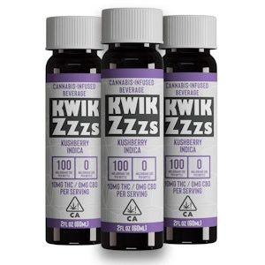 Kwik Zzz | Kushberry | Indica Shot | 100mg
