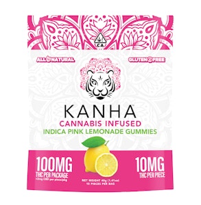 Kanha | Pink Lemonade | Gummies | 100mg