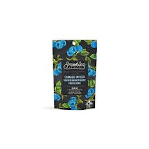Smokiez | Sour Blue Raspberry | Fruit Chews | 100mg