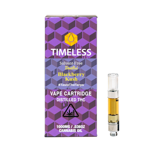 Timeless | Blackberry Kush | Cartridge | 1g