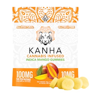 Kanha | Mango | Gummies | 100mg