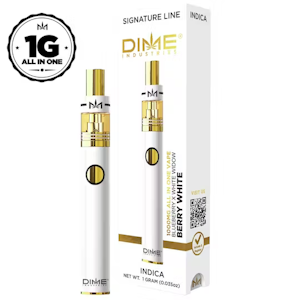 Dime Industries | Berry White | All-In-One Rechargeable Vape | 1g