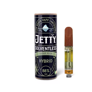 Jetty | Sugar Rush | Solventless Live Rosin Cartridge | 1g