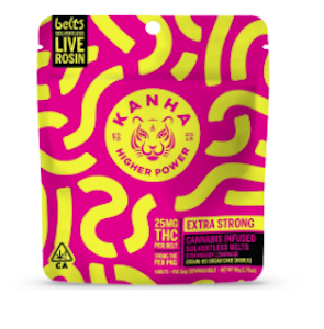 Kanha Nano | Strawberry Lemonade | Solventless Live Rosin Belts | 4pk | 100mg