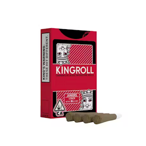 KingRoll JR | ATF x Sour Diesel | Oil & Kief Infused Pre-Roll 4pk | 3g