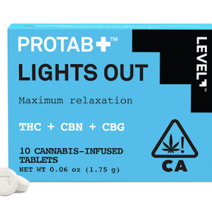 Level | Protab | Lights Out | Sleep Tablets | 10pk