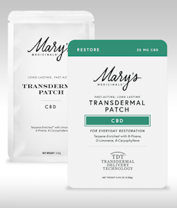 Mary's Medicinals | CBD Transdermal Patch | 20mg