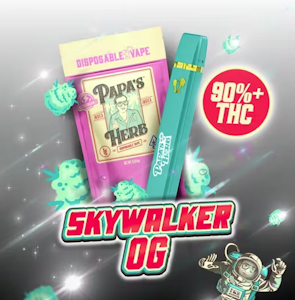 Papa's Herb | Skywalker OG | All-In-One Rechargeable Vape | 1g