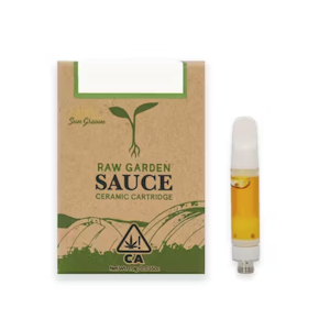 Raw Garden | Green Crack | Live Resin Sauce Cartridge | 1g