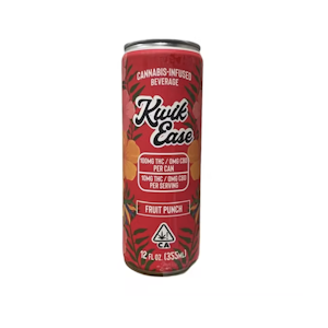 Kwik Ease | Fruit Punch | Cannabis Infused Beverage | 100mg