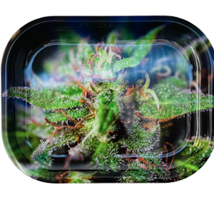 Small Bud Metal Rolling Tray