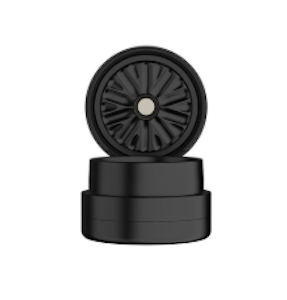Flower Mill V2 Small Black