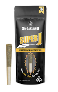 Smoakland | Blue Dream | Super - J | Infused Pre-Roll | 0.5g
