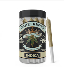 Quiet Kings | Lemon Zest | Infused Pre-Roll 5pk | 2.5g