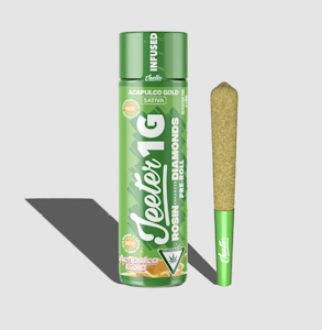 Jeeter | Acapulco Gold | Rosin Enhanced Diamonds Infused Pre-Roll | 1g