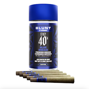 STIIIZY | Blue Dream | 40's Infused Mini Blunt 5pk | 2.5g
