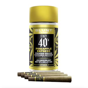 STIIIZY | Pineapple Express | 40's Infused Mini Blunt 5pk | 2.5g