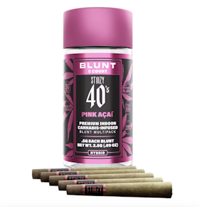 STIIIZY | Pink Acai | 40's Infused Mini Blunt 5pk | 2.5g