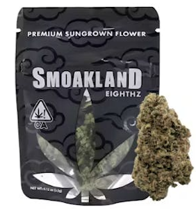 Smoakland | Alien Kush | Black | Sungrown Flower | 1/8oz