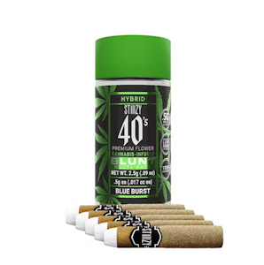 STIIIZY | Blue Burst | 40's Infused Mini Blunt 5pk | 2.5g