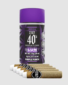 STIIIZY | Purple Punch | 40's Infused Mini Blunt 5pk | 2.5g