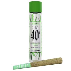 STIIIZY | Strawnana | Infused 40's Pre-Roll | 1g