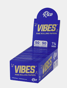 VIBES | Rice Rolling Papers | 1.25
