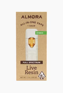 Almora Farm | Gelato | Live Resin All-in-One Vaporizer | 1g