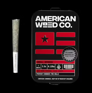 American Weed Co. | Watermelon Runtz | Diamond Infused Preroll 7pk | 3.5g