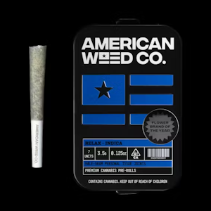 American Weed Co. | Purple Haze | Diamond Infused Preroll 7pk | 3.5g ​