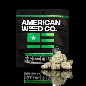 American Weed Co. | Citrus Bomb | Diamond Infused Flower | 1/8oz